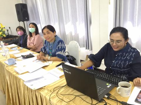 ประชุมพิจารณารายละเอียดคำเสนอขอตั้งงบประมาณ พ.ศ. 2567
